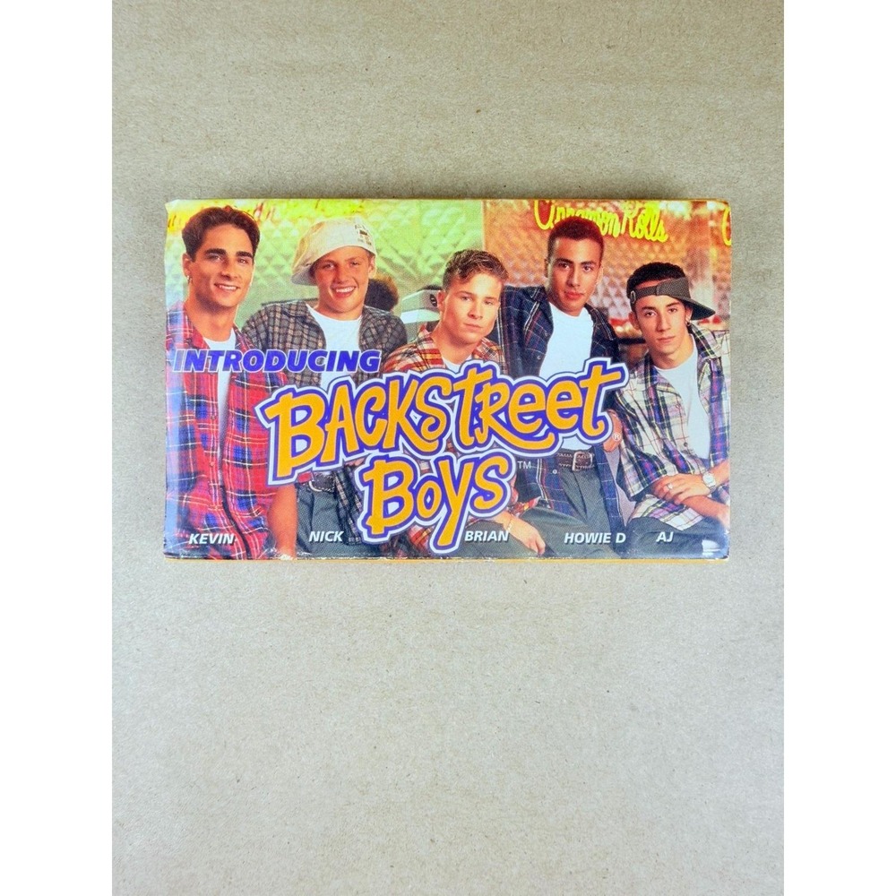 1995 Introducing Backstreet Boys BSB4 Promo Cassette Sampler Jive Rare Early BSB